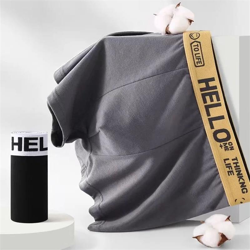10 peças/roupa interior mascul - Boxer Brief Pack Cotton avaliação e preço