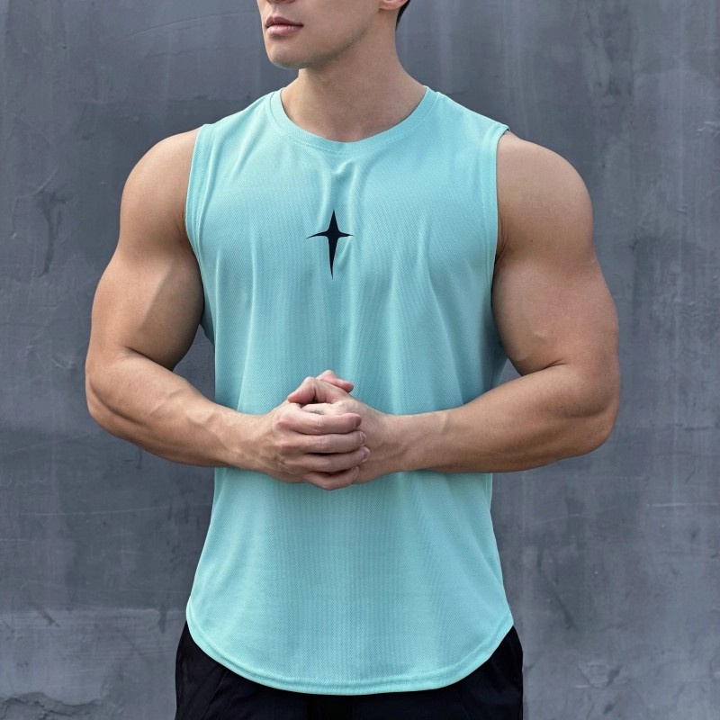 Colete sem mangas de verão, ca - Undershirt Crew Neck avaliação e preço